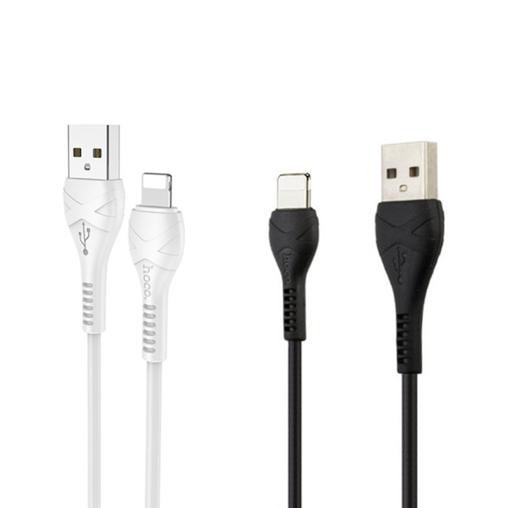 Data-кабель HOCO X37 Cool power Lightning 2.4А 1м