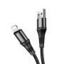 Data-кабель HOCO X50 Excellent lightning 2.4А 1-м.