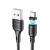 Data-кабель HOCO X52 Sereno magnetic MicroUSB  2.4А 1м, Black
