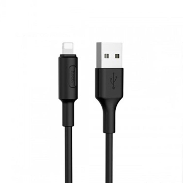 DATA-кабель Hoco X25 Lightning 1м Black