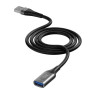 Кабель XO USB A - USB A NB220 2м, Black