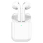 Bluetooth наушники-гарнитура Borofone BW25 True wireless headset 350 mAh BW25W, White