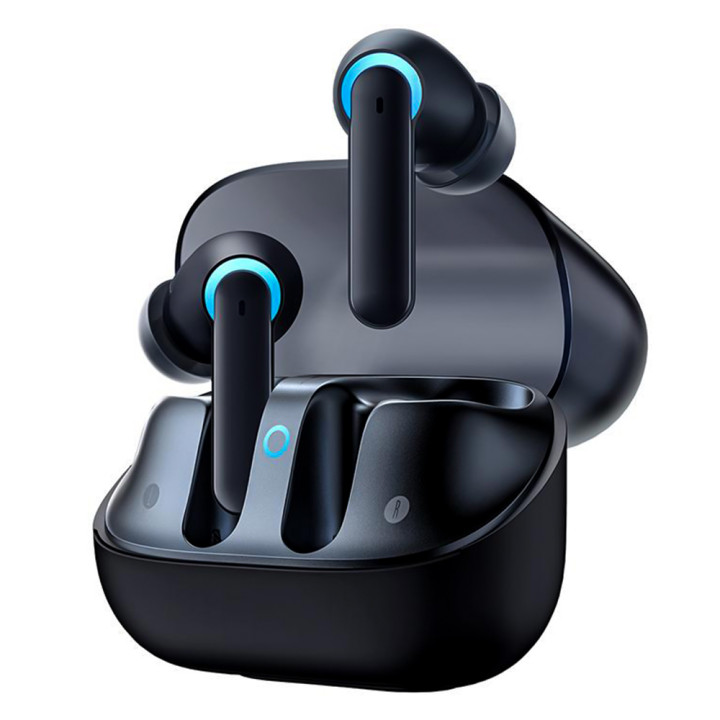 Игровые TWS наушники-гарнитура Baseus AeQur G10 400mAh c подсветкой, Black