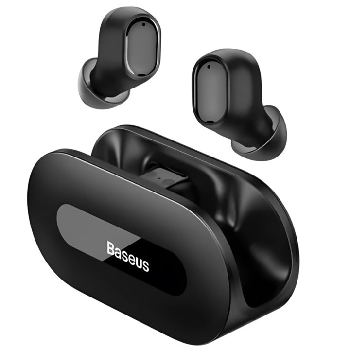 Беспроводные Bluetooth наушники-гарнитура Baseus Bowie EZ10 (A00054300116-Z1) 300 mAh, Black