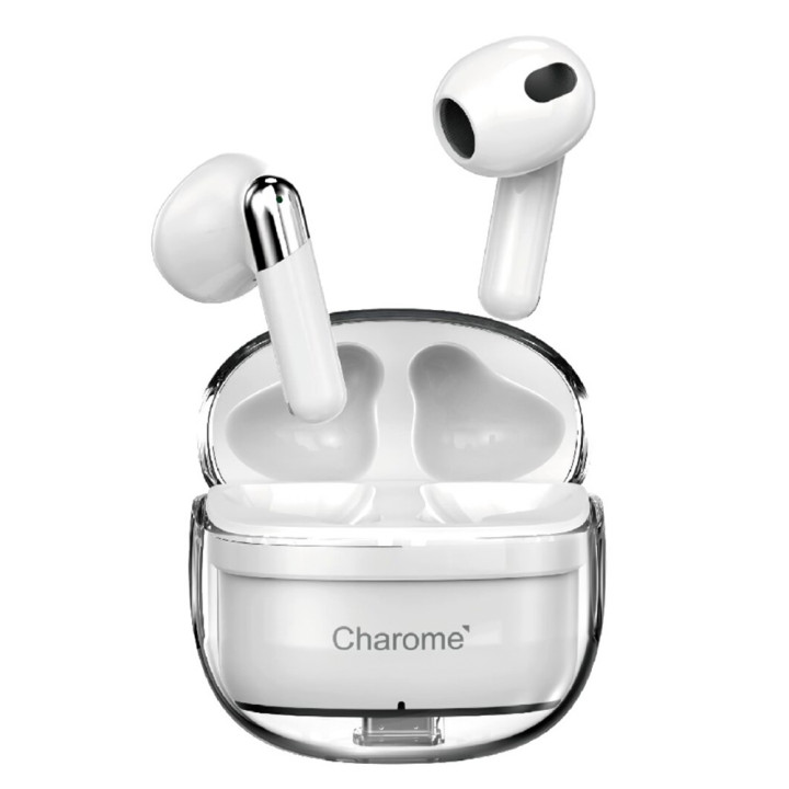 Bluetooth наушники-гарнитура Charome A22 ENC 220mAh, White