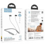 Вакуумные Bluetooth наушники-гарнитура Hoco ES64 200mAh с микрофоном, Grey