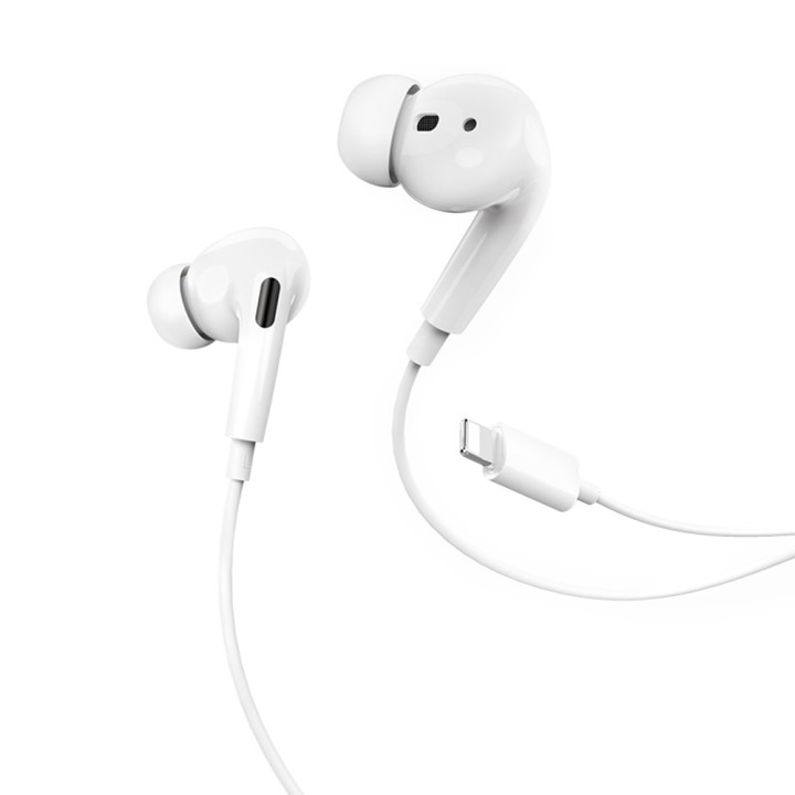 Bluetooth наушники-гарнитура Hoco M1 Pro Lightning, White