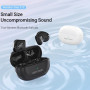 Bluetooth наушники гарнитура Vention Elf Earbuds T12 (NBLB0) IPX4 250 mAh, Black
