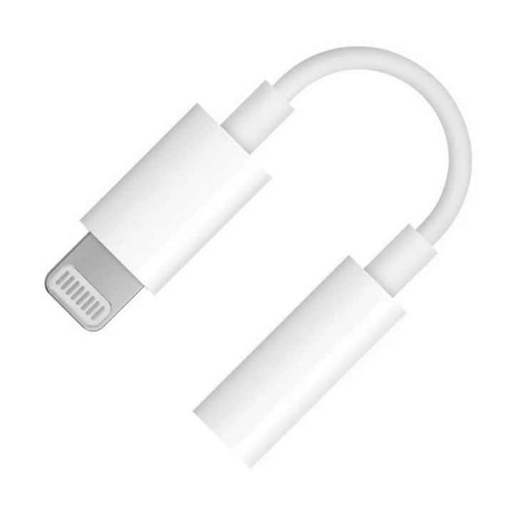 Переходник Audio HOCO LS34 Lightning - Jack 3.5, White