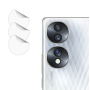 Противоударная гидрогелевая пленка Hydrogel Film для Honor 70 на камеру 3 шт, Transparent