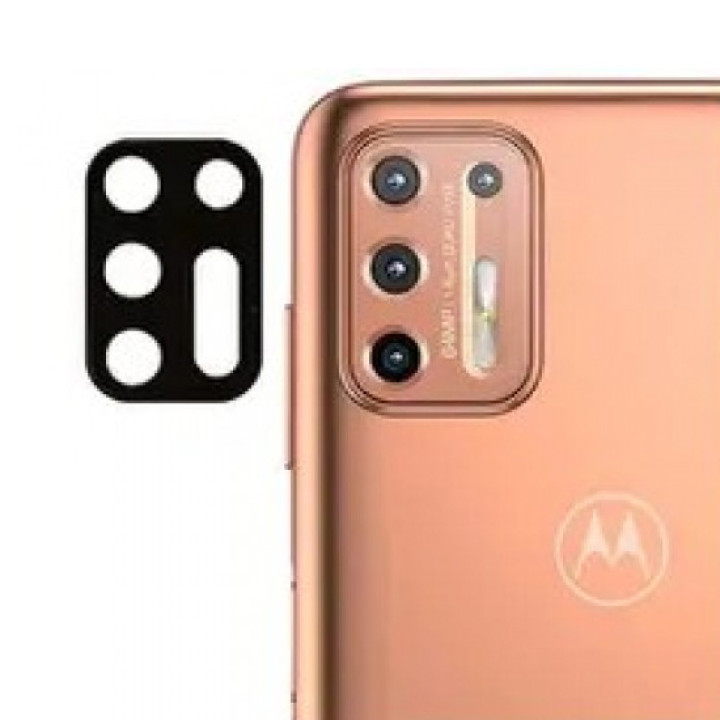 Противоударная гидрогелевая пленка Hydrogel Film для Motorola Moto G9 Plus на камеру 3 шт, Transparent