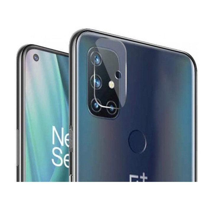 Противоударная гидрогелевая пленка Hydrogel Film для OnePlus Nord N10 на камеру 3 шт, Transparent