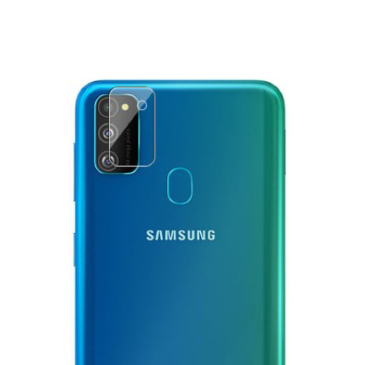 Противоударная гидрогелевая пленка Hydrogel Film для Samsung Galaxy M30s на камеру 3 шт, Transparent