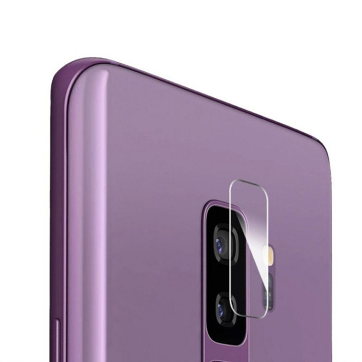 Противоударная гидрогелевая пленка Hydrogel Film для Samsung Galaxy S9 Plus на камеру 3 шт, Transparent