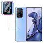 Противоударная гидрогелевая пленка Hydrogel Film для Xiaomi 11T на камеру 3 шт, Transparent