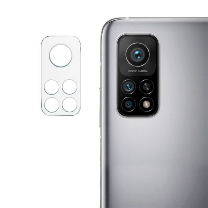 Противоударная гидрогелевая пленка Hydrogel Film для Xiaomi Mi 10T Pro 5G на камеру 3 шт, Transparent