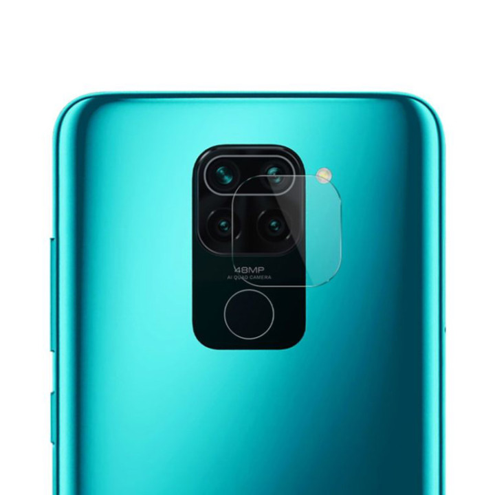 Противоударная гидрогелевая пленка Hydrogel Film для Xiaomi Redmi Note 9 на камеру 3 шт, Transparent