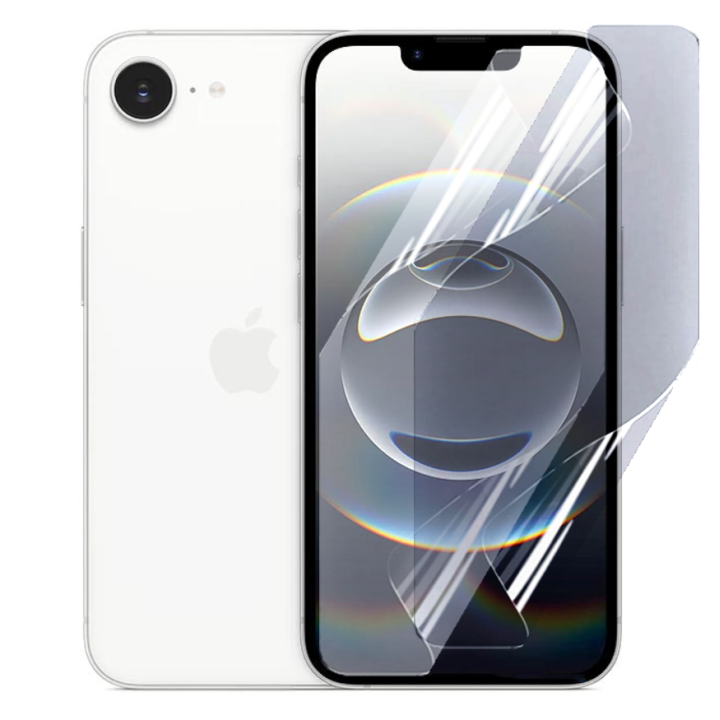 Противоударная гидрогелевая пленка Hydrogel Film для iPhone 16e, Transparent