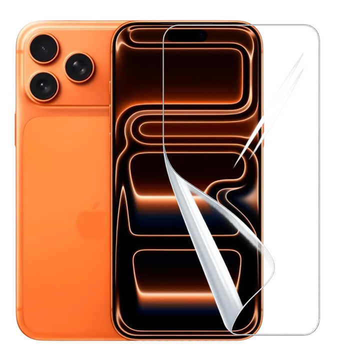 Гидрогелевая пленка Hydrogel Film для iPhone 17 Pro Max, Transparent