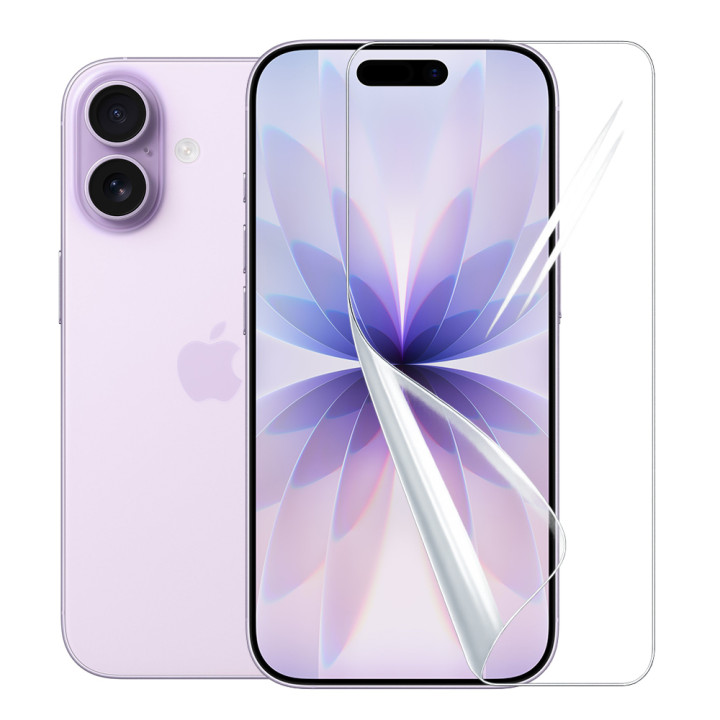 Гидрогелевая пленка Hydrogel Film для iPhone 17, Transparent