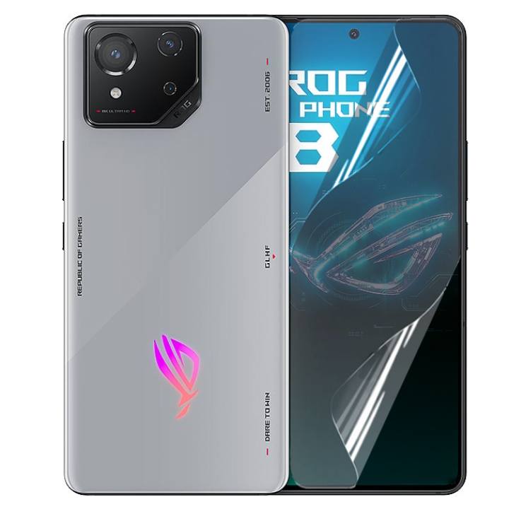 Противоударная гидрогелевая пленка Hydrogel Film для Asus Rog Phone 8​​, Transparent