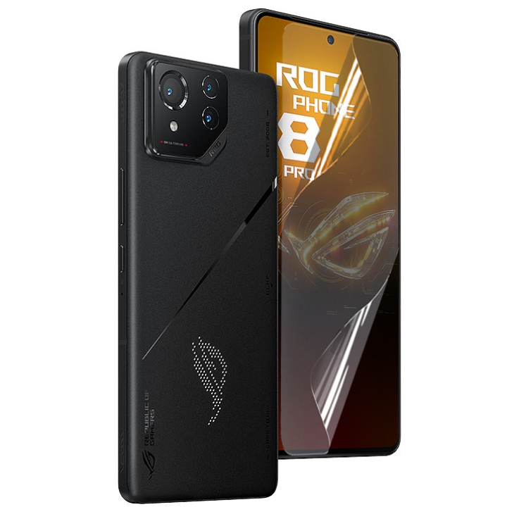 Противоударная гидрогелевая пленка Hydrogel Film для Asus Rog Phone 8 Pro​​, Transparent