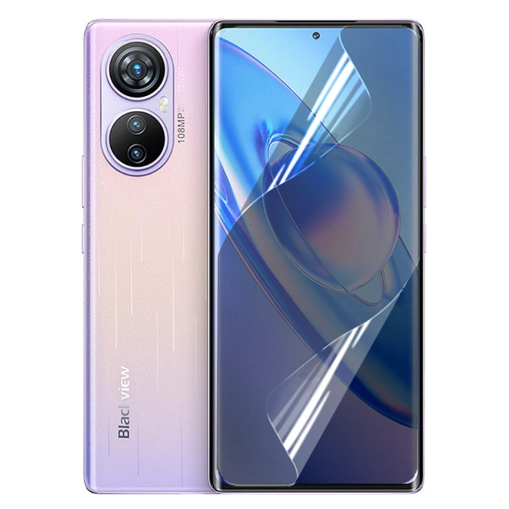 Противоударная гидрогелевая пленка Hydrogel Film для Blackview A200 Pro​​​, Transparent