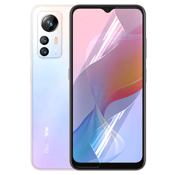 Противоударная гидрогелевая пленка Hydrogel Film для Blackview A85​​​, Transparent