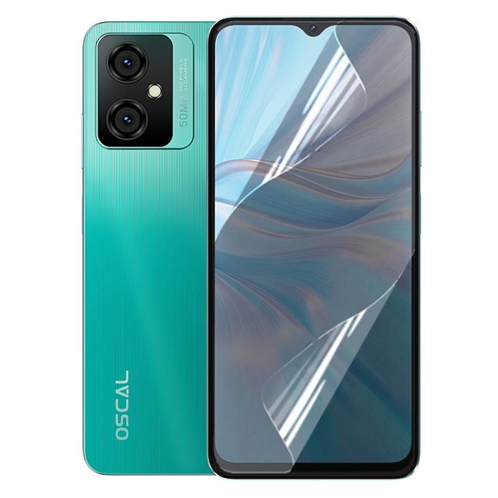 Противоударная гидрогелевая пленка Hydrogel Film для Blackview Oscal C70​, Transparent