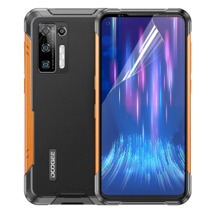 Противоударная гидрогелевая пленка Hydrogel Film для Doogee S97 Pro, Transparent