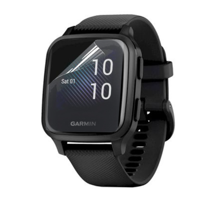 Противоударная гидрогелевая пленка Hydrogel Film для Garmin Venu SQ Music Edition (3 шт), Transparent