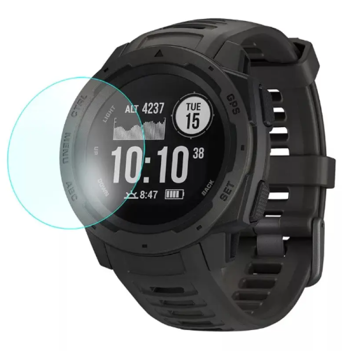 Противоударная гидрогелевая пленка Hydrogel Film для Garmin Instinct / instinct2 (2 шт), Transparent