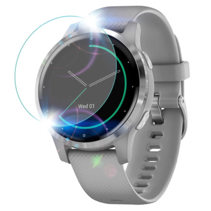 Противоударная гидрогелевая пленка Hydrogel Film для Garmin Vivoactive 4S (3 шт), Transparent