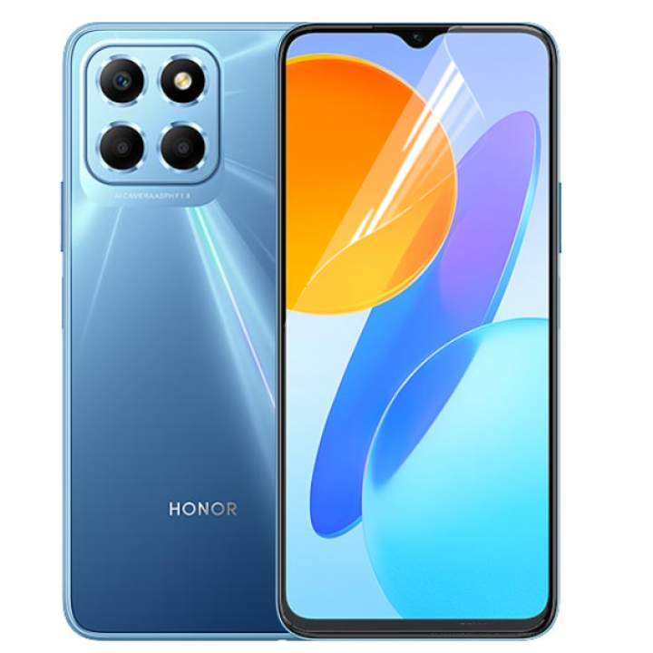 Противоударная гидрогелевая пленка Hydrogel Film для Huawei Honor X8 5G, Transparent