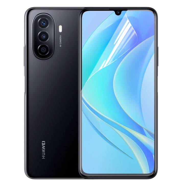 Противоударная гидрогелевая пленка Hydrogel Film для Huawei Nova Y70, Transparent