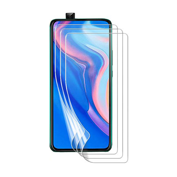 Противоударная гидрогелевая пленка Hydrogel Film для Huawei P Smart Z, Transparent