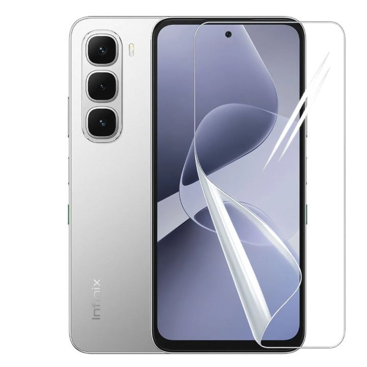 Противоударная гидрогелевая пленка Hydrogel Film для Infinix Hot 60i​, Transparent