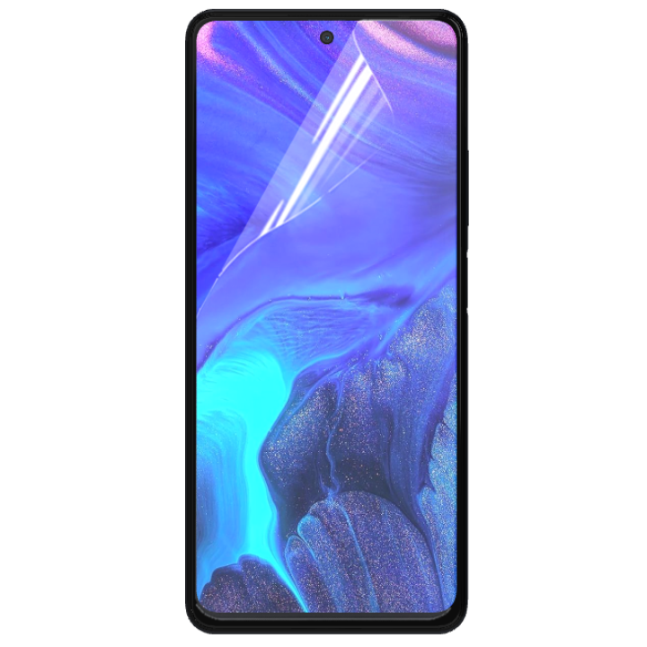 Противоударная гидрогелевая пленка Hydrogel Film для Infinix note 10 pro, Transparent