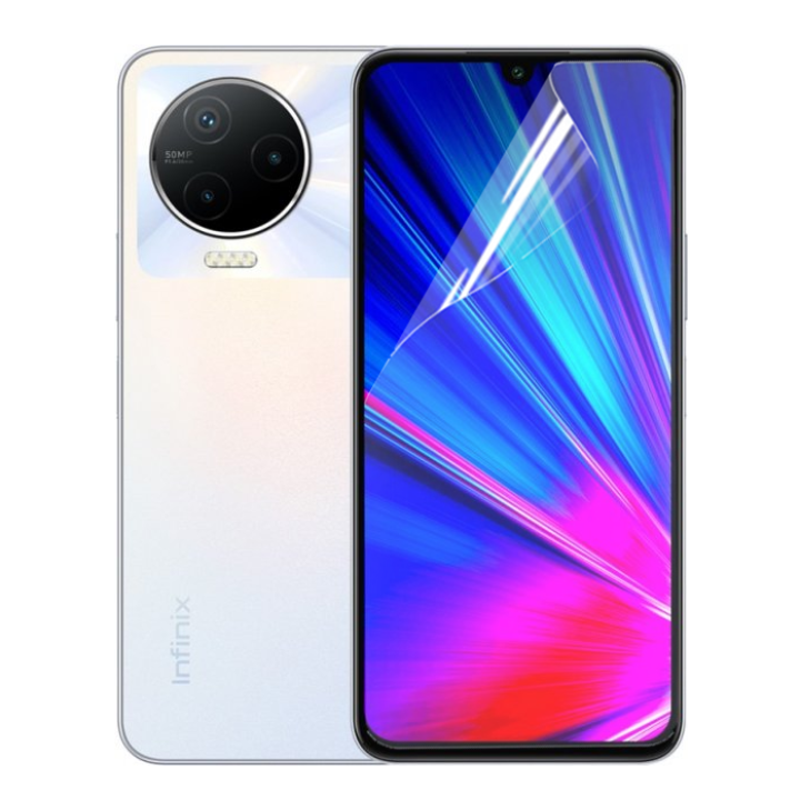 Противоударная гидрогелевая пленка Hydrogel Film для Infinix Note 12 (2023), Transparent