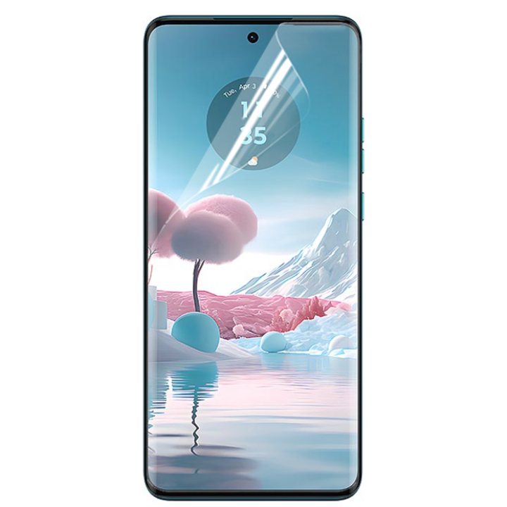 Противоударная гидрогелевая пленка Hydrogel Film для Motorola Edge 40 Neo​, Transparent