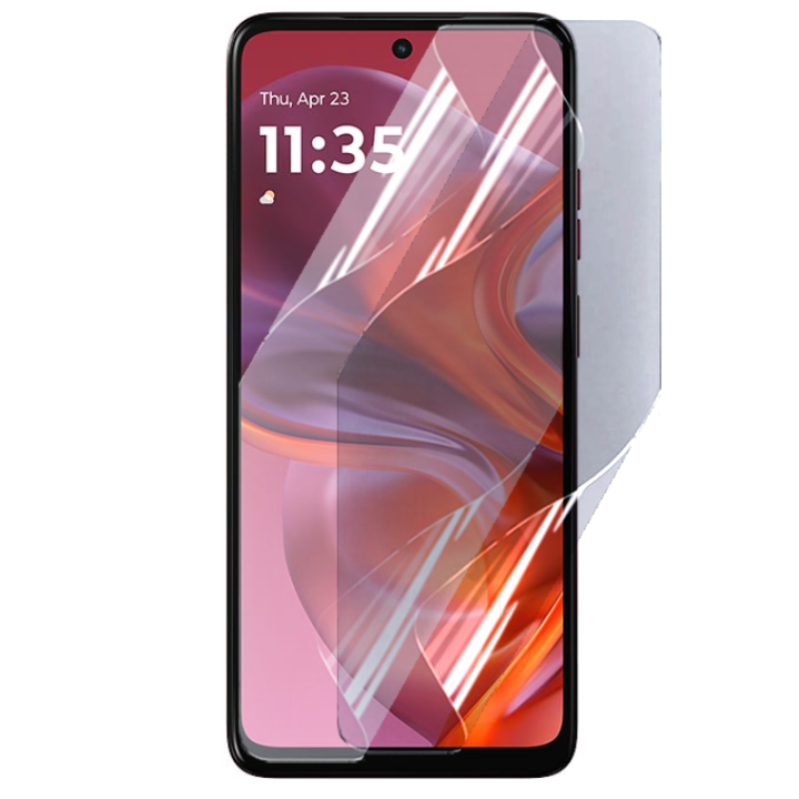 Противоударная гидрогелевая пленка Hydrogel Film для Motorola Moto G05​, Transparent