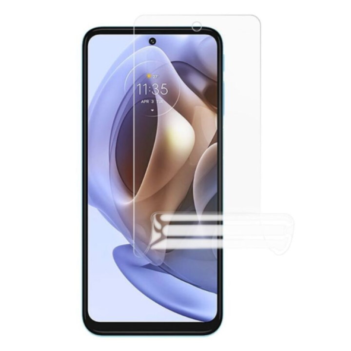 Противоударная гидрогелевая пленка Hydrogel Film для Motorola G31, Transparent
