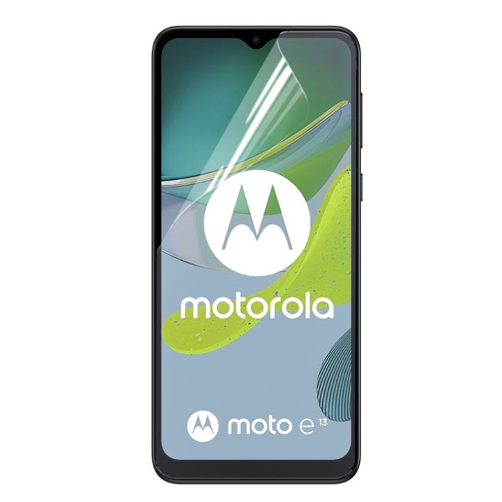 Противоударная гидрогелевая пленка Hydrogel Film для Motorola Moto E13, Transparent