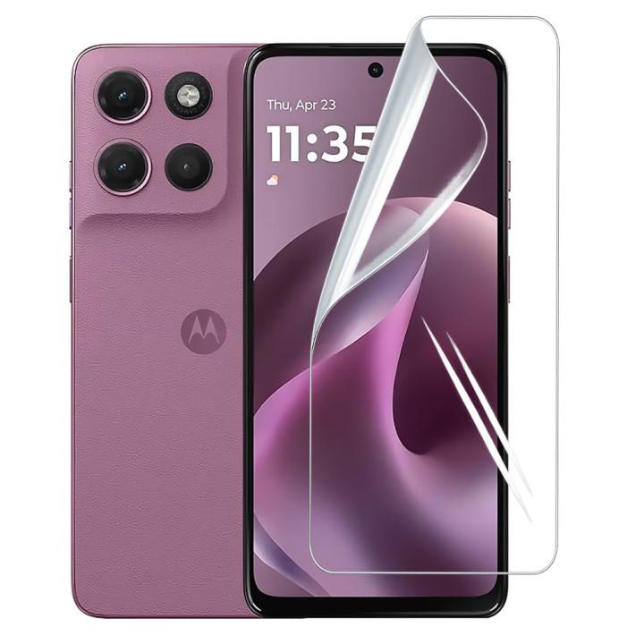 Гидрогелевая пленка Hydrogel Film для Motorola Moto G17, Transparent