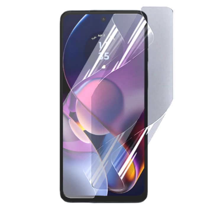Противоударная гидрогелевая пленка Hydrogel Film для Motorola Moto G54 Power​​, Transparent