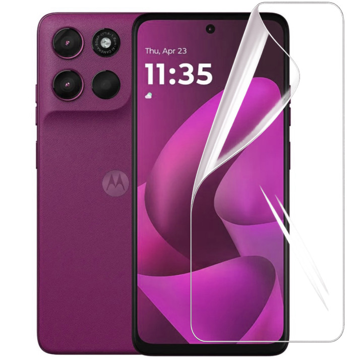 Гидрогелевая пленка Hydrogel Film для Motorola Moto G57​, Transparent