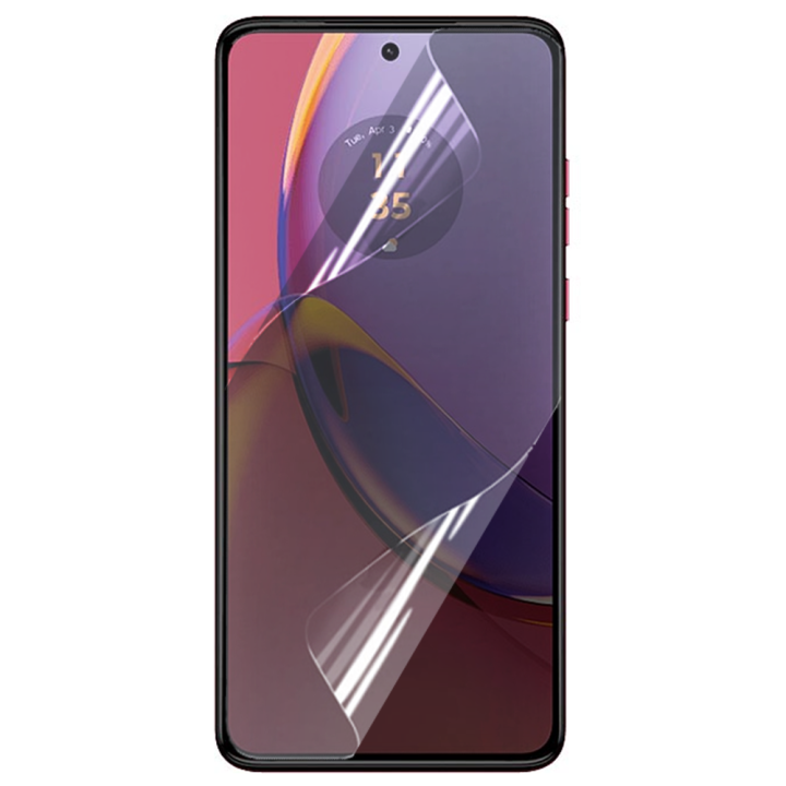 Противоударная гидрогелевая пленка Hydrogel Film для Motorola Moto G84​​, Transparent