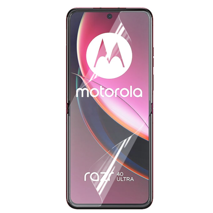 Противоударная гидрогелевая пленка Hydrogel Film для Motorola Razr 40 Ultra​, Transparent
