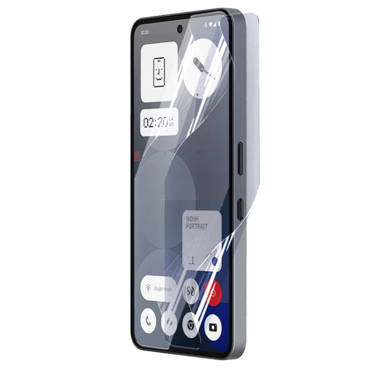 Противоударная гидрогелевая пленка Hydrogel Film для Nothing Phone (3a) Pro, Transparent