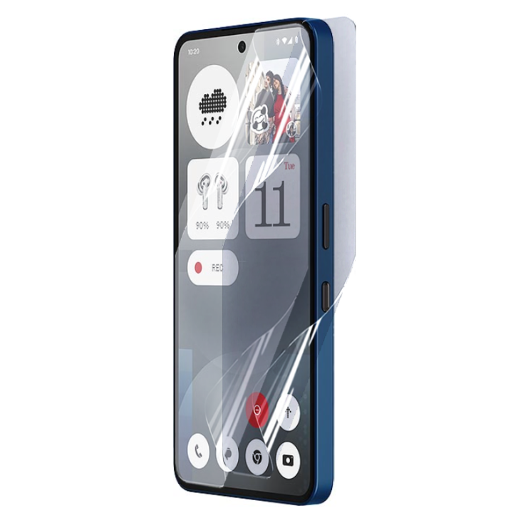 Противоударная гидрогелевая пленка Hydrogel Film для Nothing Phone (3a), Transparent